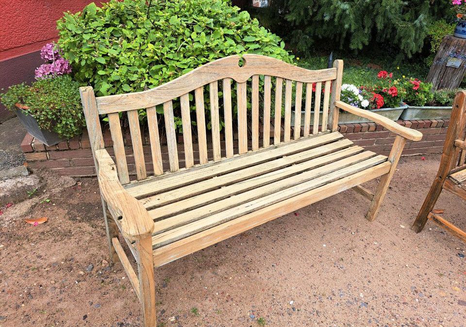 Gartenbänke/ Terassen Bänke/ Teakholz!