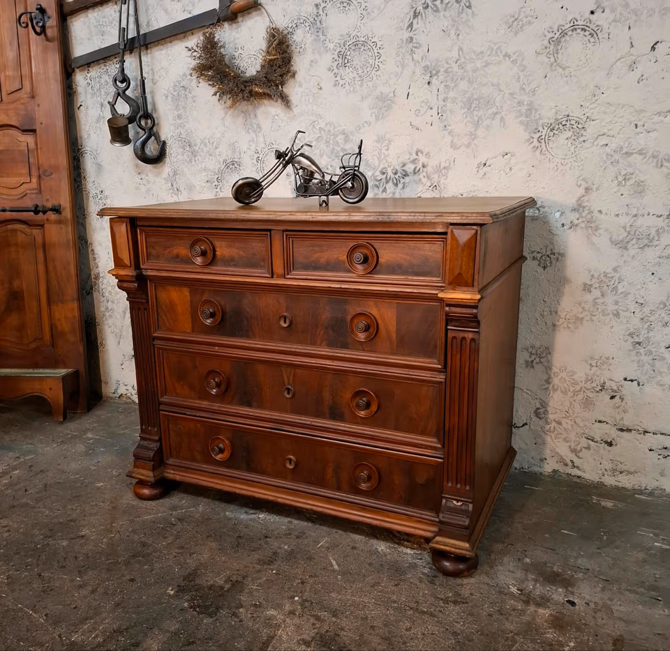 Antike Kommode/Sideboard/Große Anrichte/ Biedermeier!
