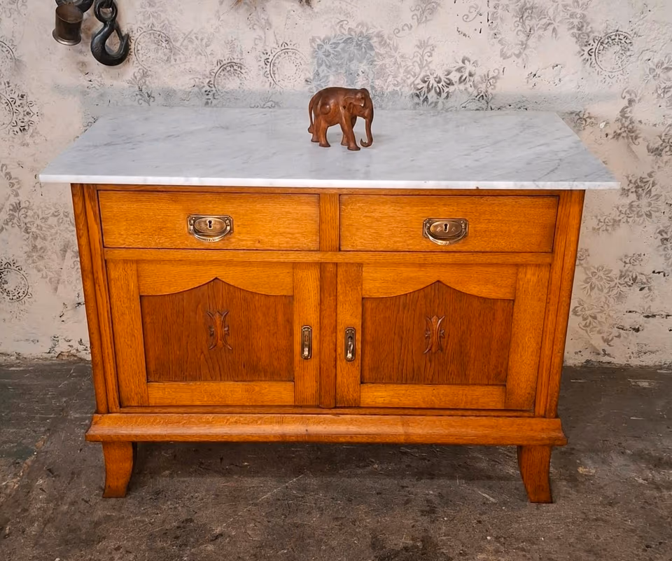 Antiker Waschtisch/Anrichte/Kommode/Halbschrank/ Jugendstil!