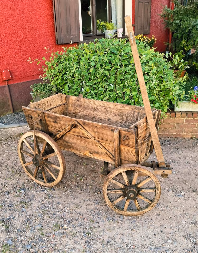 Antiker Leiterwagen/ Antiker Holzwagen/ Bollerwagen!