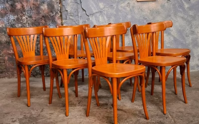 Französische Bistrostühle Kaffeehaus Stühle Vintage Küchenstühle