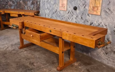 Ulmia Hobelbank 1950ger Tischlerbank Werkbank Restauriert