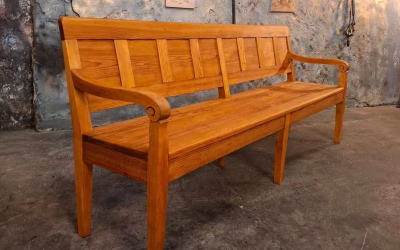 Antike Wirtshausbank Landhausbank Küchenbank Alte Gerichtsbank