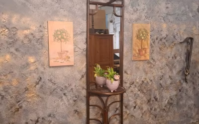 Vintage Garderobe Niederländische Flurgarderobe Boho Style