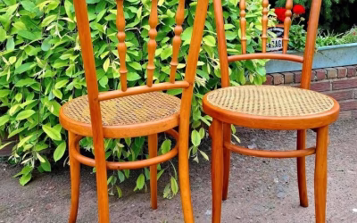 Original Wiener Caféhausstühle Thonet & Kohn/Prägung & Stempel‼️